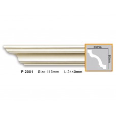 Карниз из полиуретана P 2001 (2.44м)